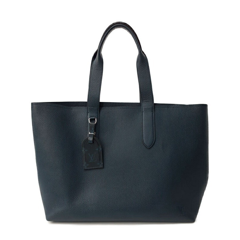 Louis Vuitton Cabas Voyage Nv Noir Black Tote Taurillon Shoulder Bag Black